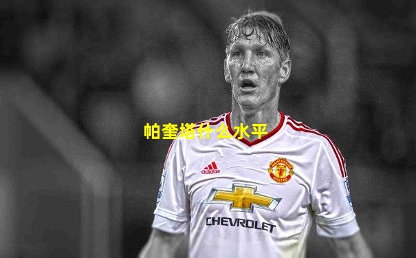 帕奎塔什么水平
