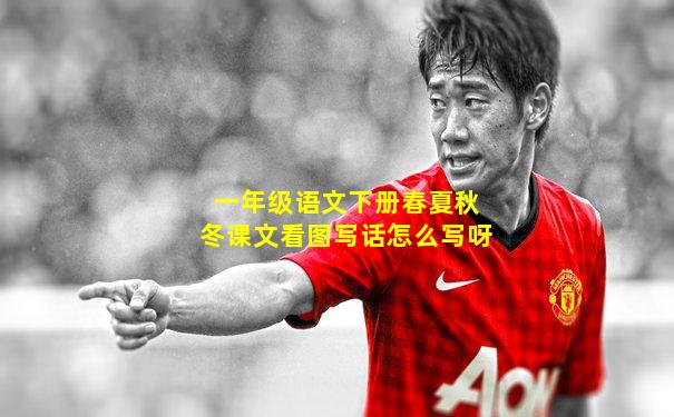 一年级语文下册春夏秋冬课文看图写话怎么写呀