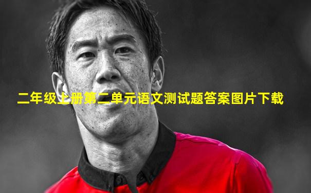 二年级上册第二单元语文测试题答案图片下载