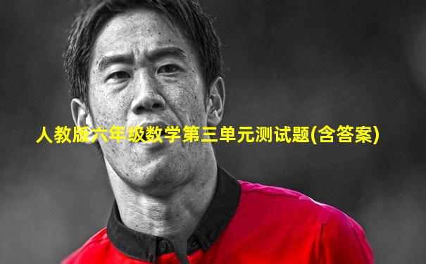 人教版六年级数学第三单元测试题(含答案)