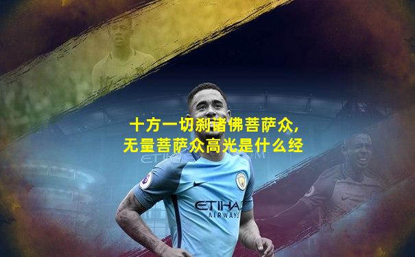十方一切刹诸佛菩萨众,无量菩萨众高光是什么经